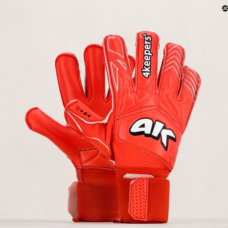 4Keepers Force V4.23 Hb mănuși de portar roșu 9