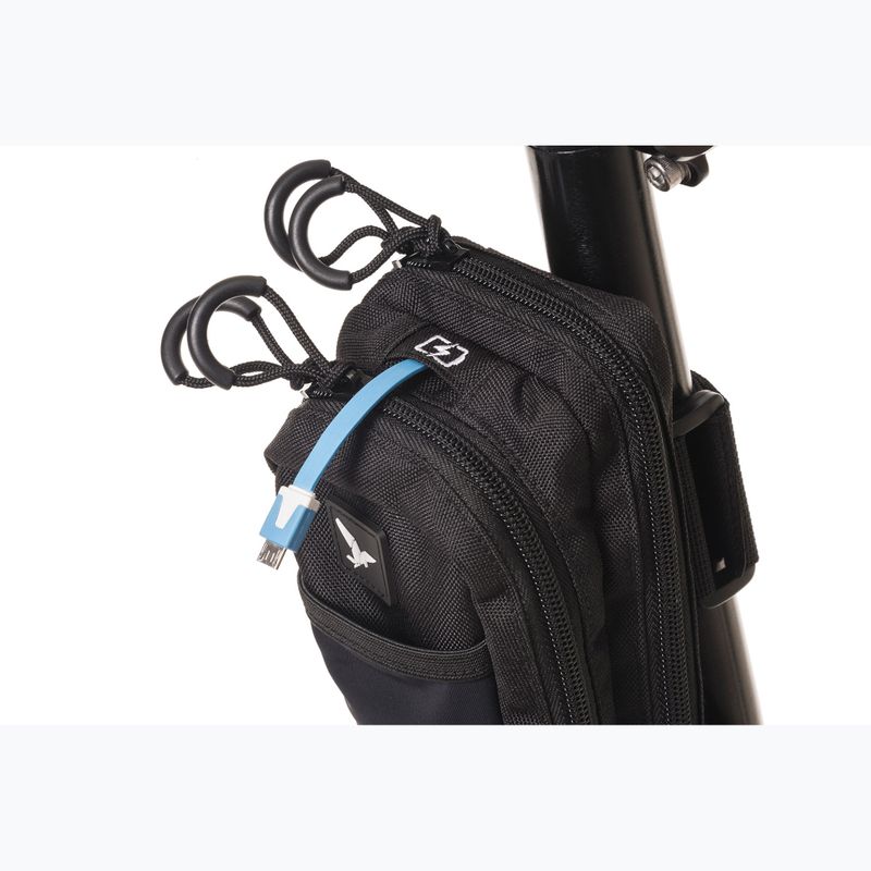 Geantă de ciclism pentru ghido/sub scaun Tern Ride Pocket black