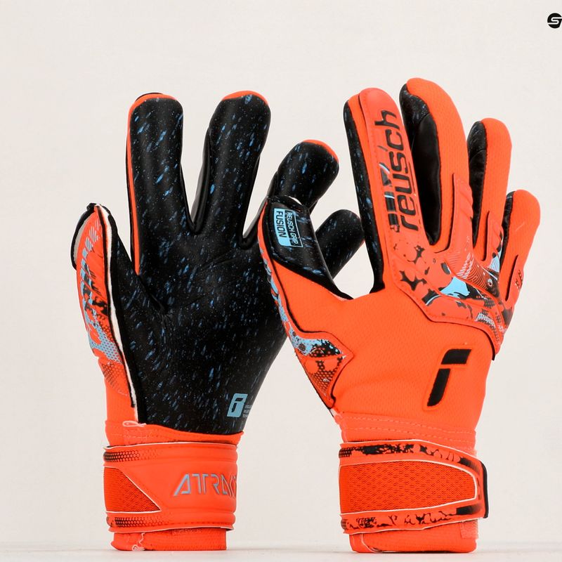Mănuși de portar pentru copii Reusch Attrakt Fusion Finger Support Guardian Junior roșu 5372940-3333 8