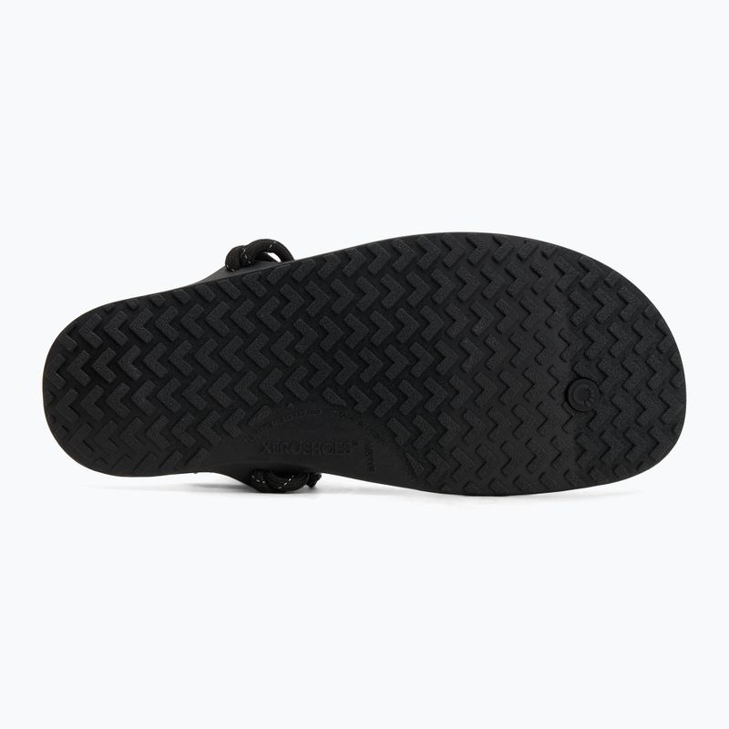 Sandale barefoot pentru bărbați Xero Shoes Genesis black 5