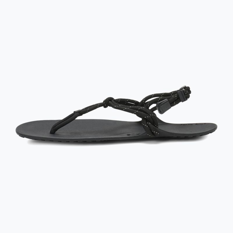 Sandale pentru bărbați desculți Xero Shoes Genesis negru 3