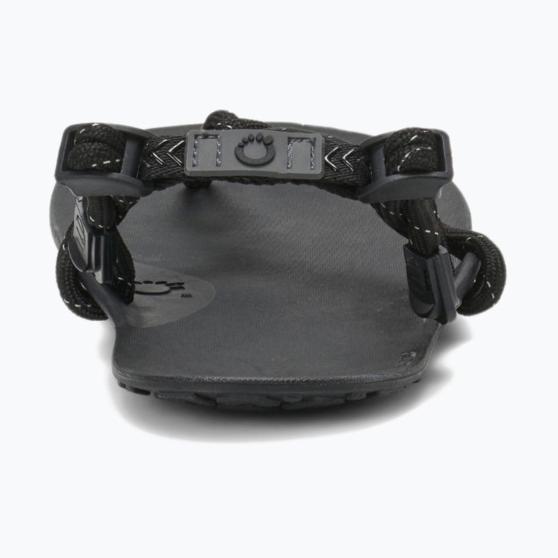 Sandale pentru bărbați desculți Xero Shoes Genesis negru 5