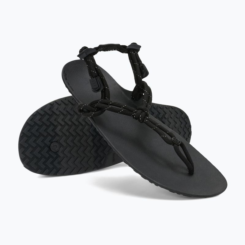 Sandale pentru bărbați desculți Xero Shoes Genesis negru 7