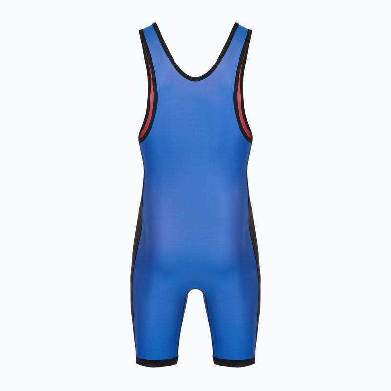 Combinezon pentru bărbați adidas 1 Stripe Reversible Singlet roșu 2