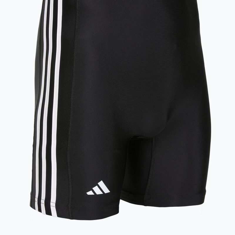 Combinezon pentru bărbați adidas 3 Stripe Singlet black/white 3