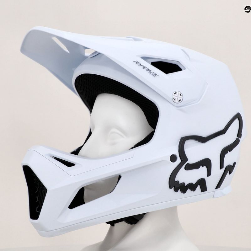 Cască de bicicletă pentru copii Fox Racing Rampage Jr alb 27616_008 12