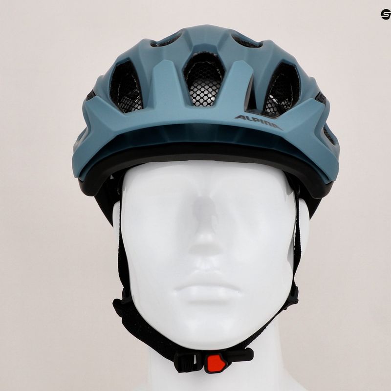 Cască de bicicletă Alpina Carapax 2.0 dirt blue matt 9