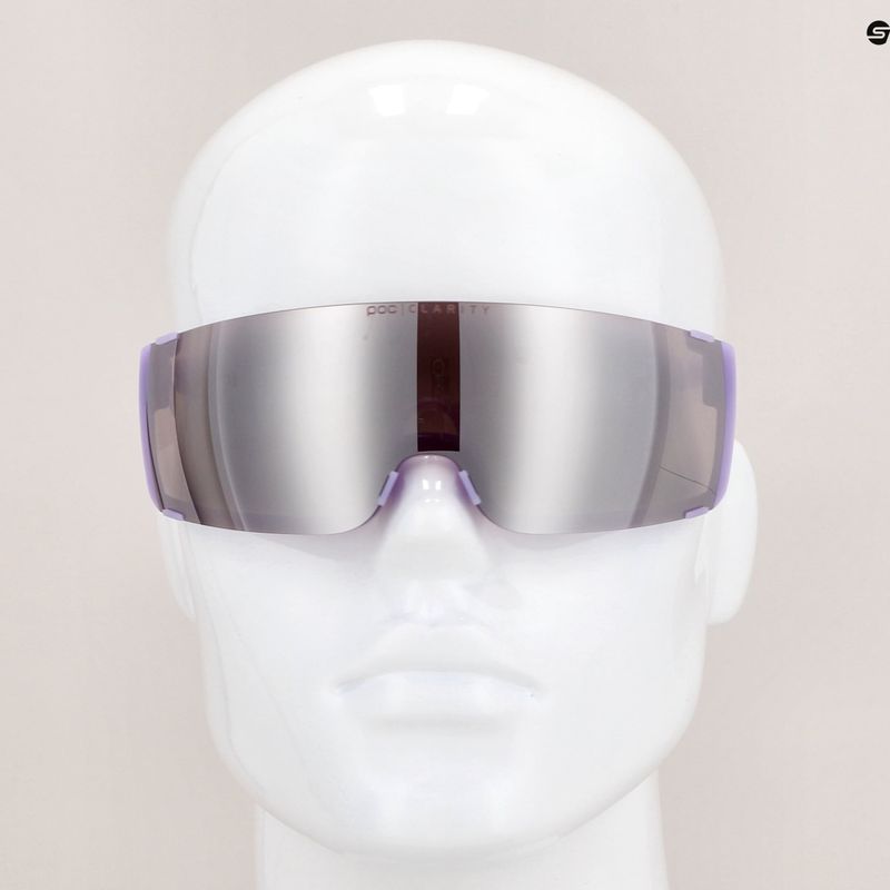 Ochelari de protecție pentru bicicletă POC Propel purple quartz translucent/clarity road silver 8