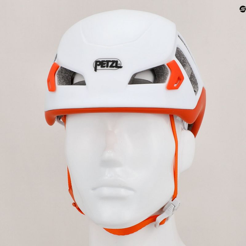 Cască de alpinism Petzl Meteor alb-portocaliu A071AA02 15
