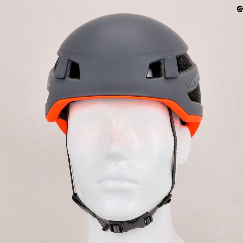 MAMMUT Cască de cățărare Crag Sender gri 10