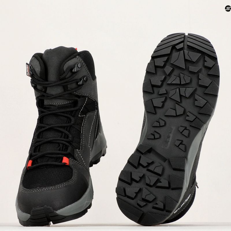 Cizme de trekking pentru bărbați Alpina Tracker Mid black/grey 19