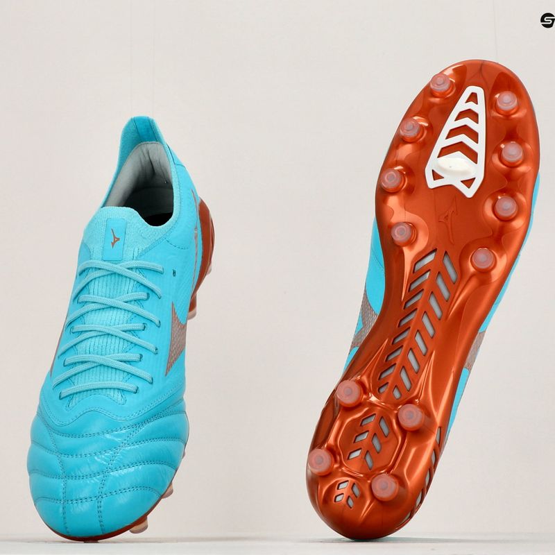 Mizuno Morelia Morelia Neo III Beta Elite ghete de fotbal albastru P1GA239125 11