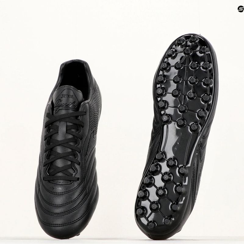 Ghete de fotbal Joma Aguila AG negru pentru bărbați 12