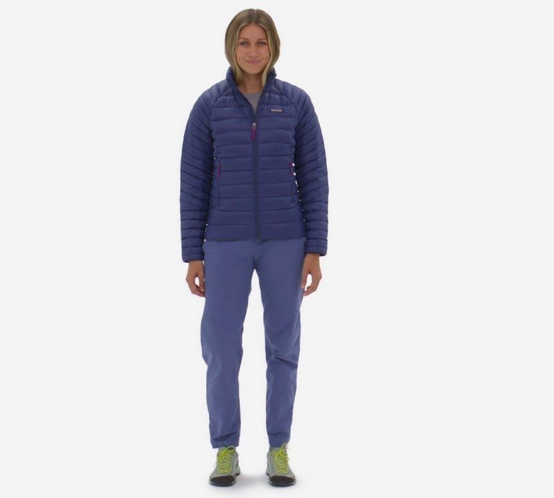 Geacă de iarnă pentru femei Patagonia Down Sweater lagom blue 10