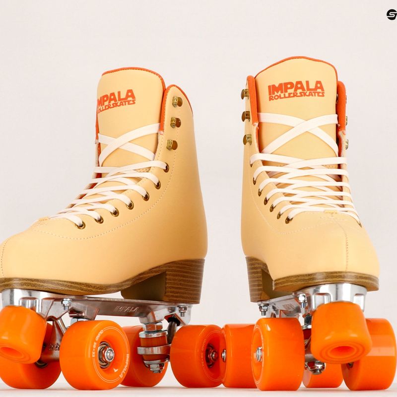 Patine cu rotile pentru femei IMPALA Quad Skate bej IMPROLLER1 15