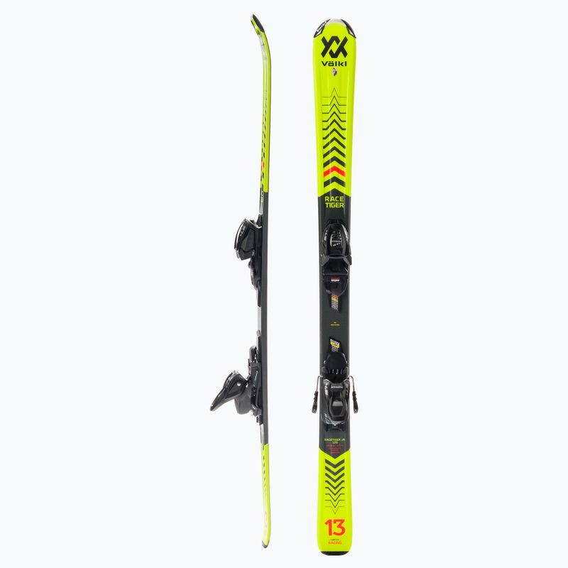 Schiuri de coborâre pentru copii Völkl RACETIGER Junior galben +4.5 VMotion Jr. 120465/6162T1.VA 2
