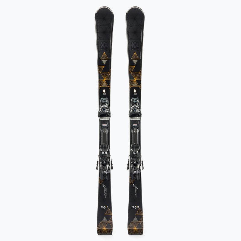 Schiuri de coborâre Volkl FLAIR 75+VMotion 10 GW Lady, negru, 6562U1