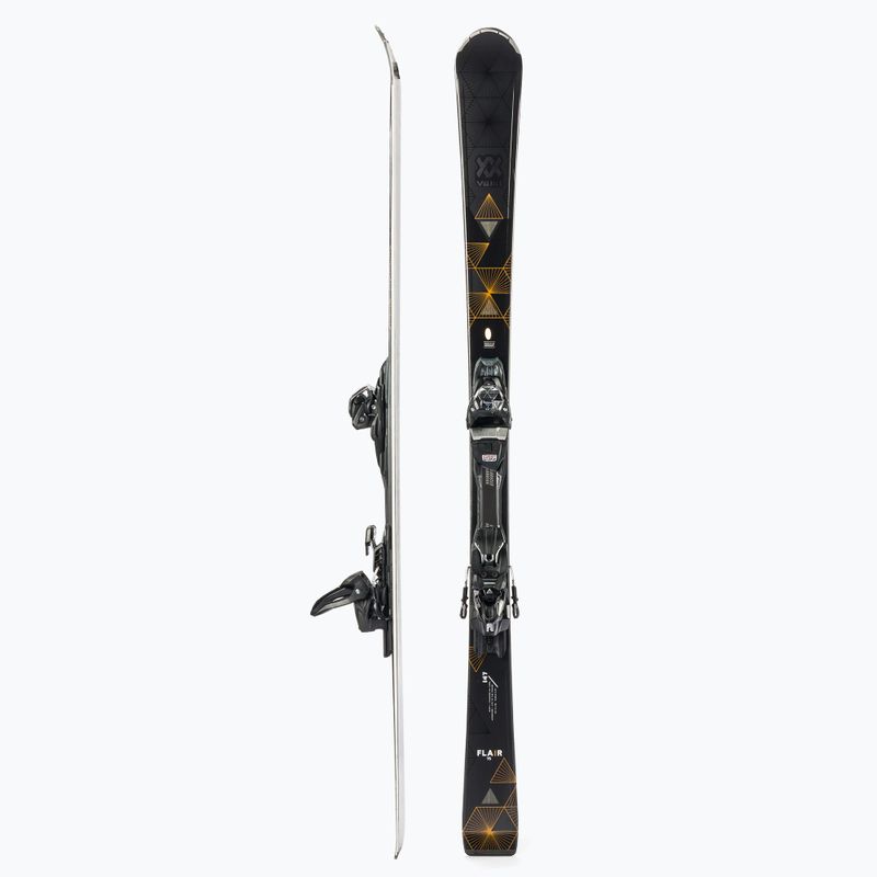 Schiuri de coborâre Volkl FLAIR 75+VMotion 10 GW Lady, negru, 6562U1 2