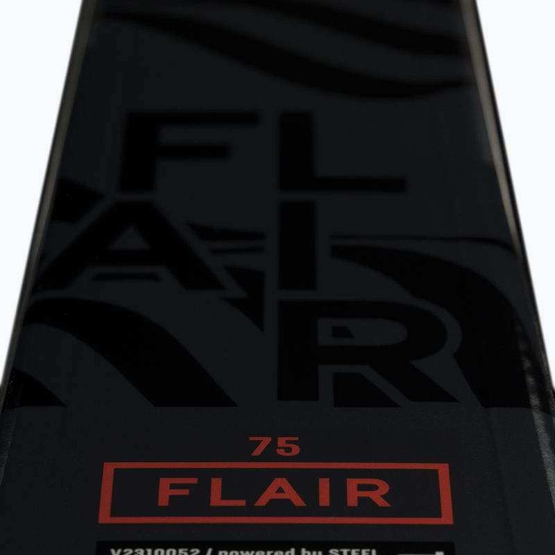 Schi alpin pentru femei Völkl Flair 75 + vMotion 11 ALU GW negru/coral 7