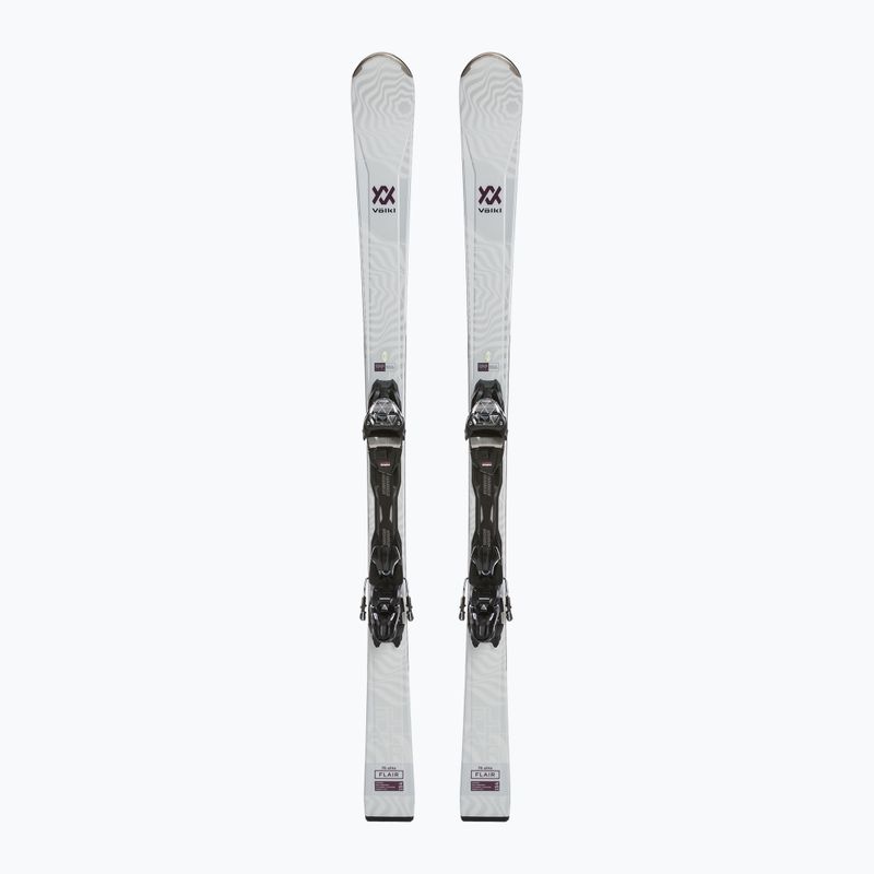 Schi alpin pentru femei Völkl Flair 76 Elite + vMotion 10 GW alb/mureș