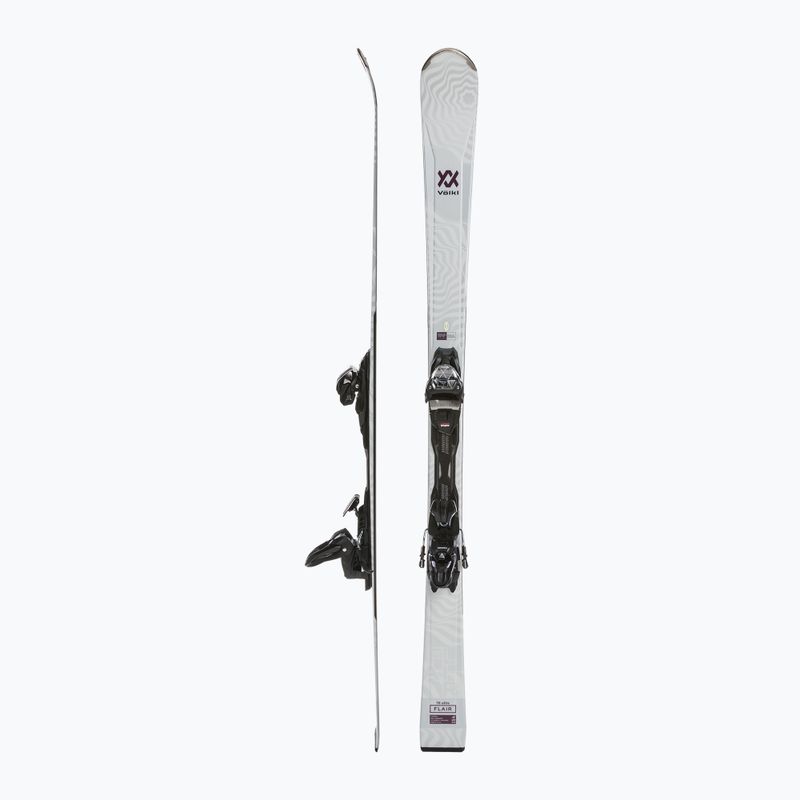 Schi alpin pentru femei Völkl Flair 76 Elite + vMotion 10 GW alb/mureș 2