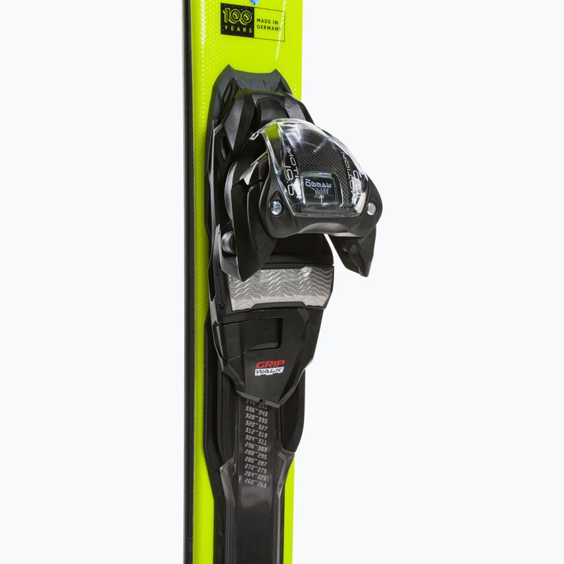 Völkl Racetiger SC Black + vMotion 10 GW negru/galben schiuri de coborâre negru/galben 4