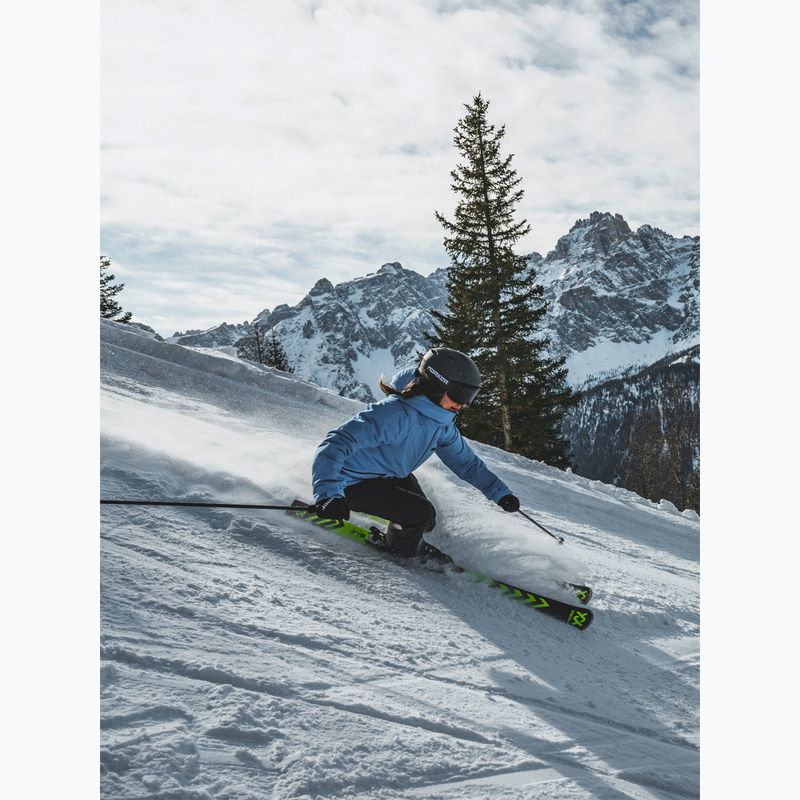 Völkl Racetiger SC Black + vMotion 10 GW negru/galben schiuri de coborâre negru/galben 9