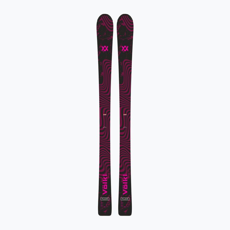 Schiuri de coborâre pentru copii  Völkl Flair Jr + legături 4.5 VMotion Jr Lady 80-90 cm 2