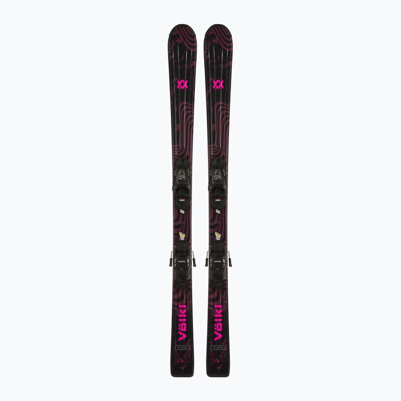 Schiuri de coborâre pentru copii  Völkl Flair Jr + legături 4.5 VMotion Jr Lady 100-120 cm