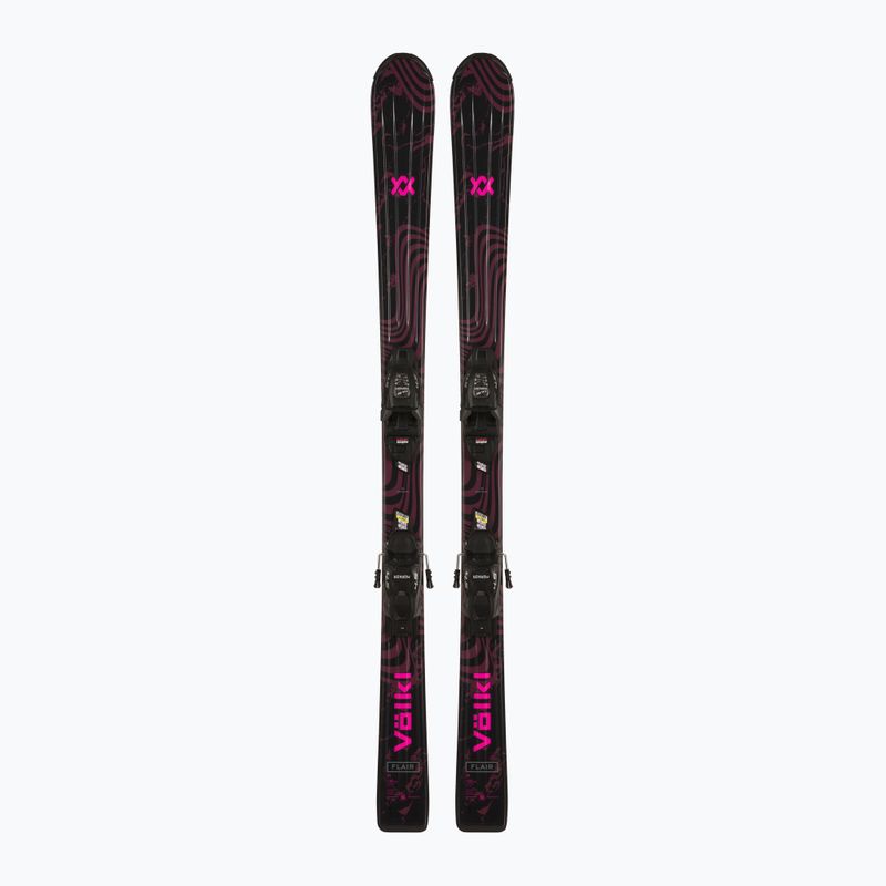 Schiuri de coborâre pentru copii  Völkl Flair Jr + legături 4.5 VMotion Jr Lady 130-160 cm