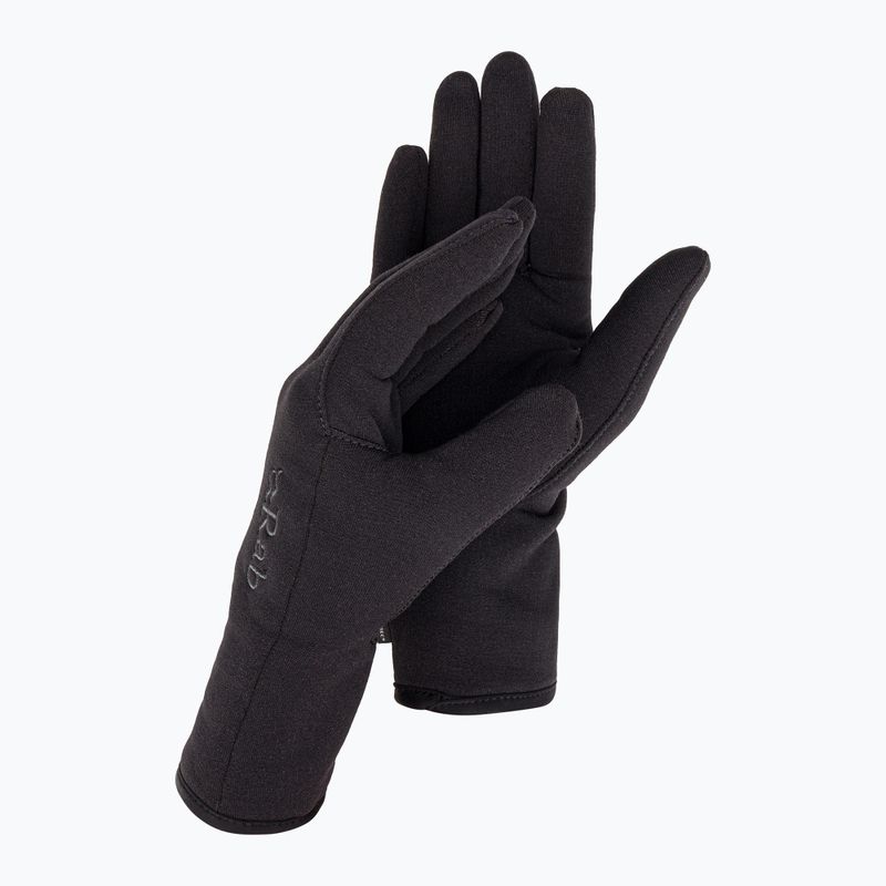 Mănuși de trekking pentru bărbați Rab Power Stretch Pro negru
