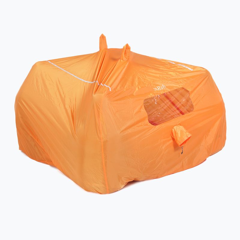 Cort de rezervă pentru șase persoane  Rab Group Shelter orange