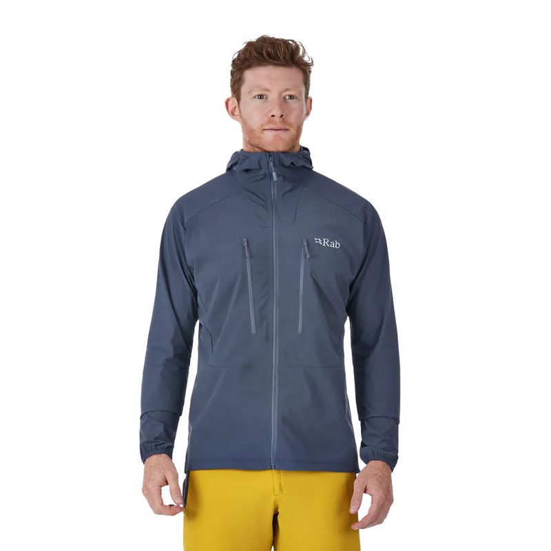 Jachetă Rab Borealis pentru bărbați Rab Borealis softshell gri QWS-35-ST-S