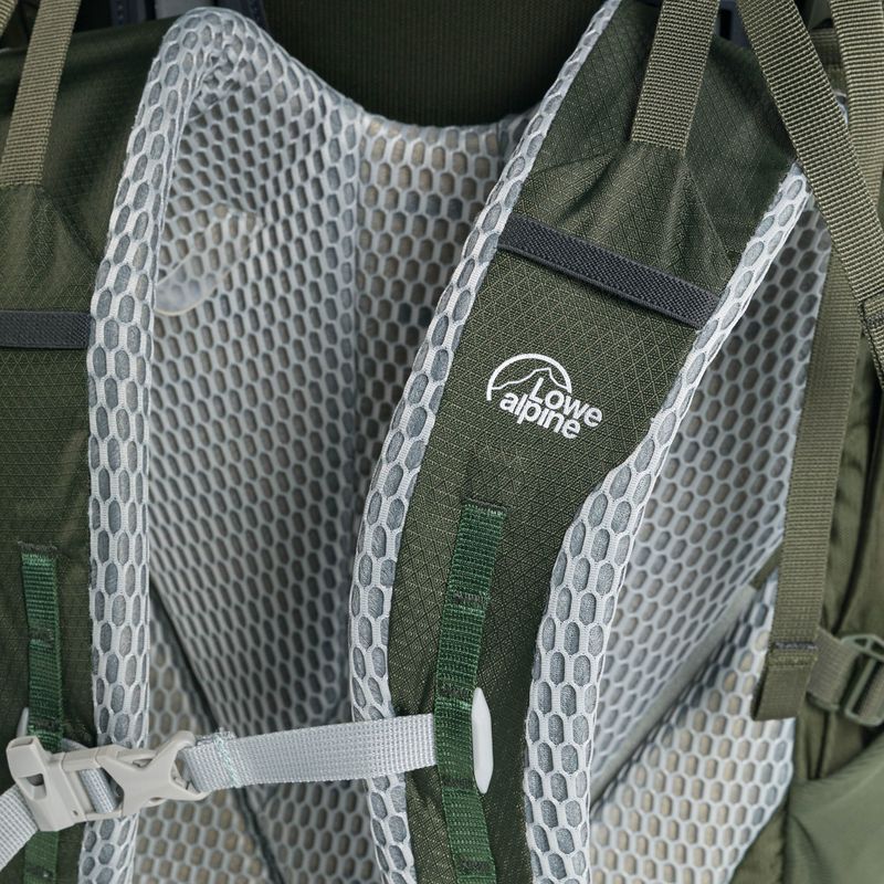 Rucsac de trekking pentru bărbați Lowe Alpine Cerro Torre 65 + 20 l verde FBQ-01-DO-65 7