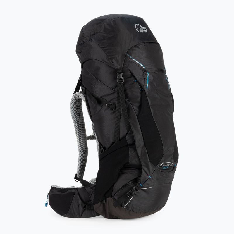 Lowe Alpine Manaslu 55:70 55+15 l rucsac de trekking pentru bărbați negru FBQ-04-BL-55 2
