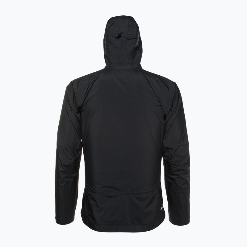 Rab Meridian jachetă de ploaie cu membrană pentru bărbați negru QWG-44-BL-S 3