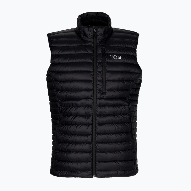 Rab Microlight  vesta de trekking pentru bărbați  negru QDB-18-BL-S