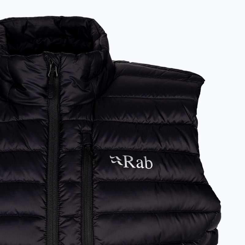 Rab Microlight  vesta de trekking pentru bărbați  negru QDB-18-BL-S 3