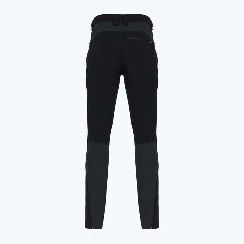 Pantaloni Rab Torque Mountain pentru bărbați  de culoare gri-negru 8