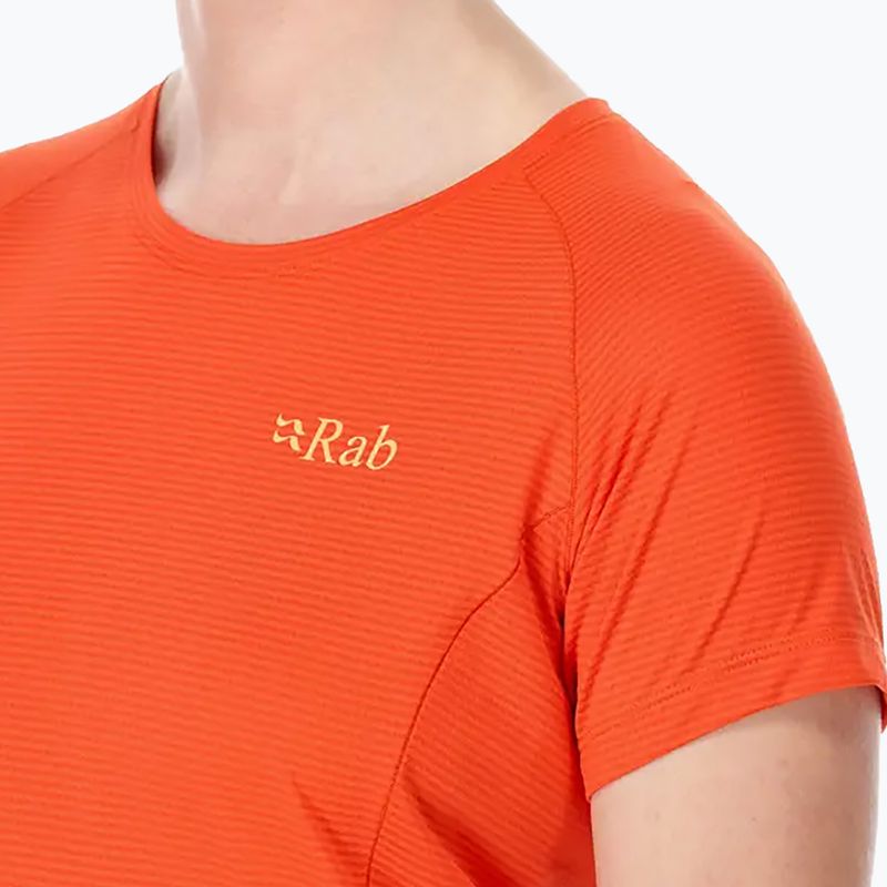 Tricou de trekking pentru femei Rab Sonic orange QBL-02 3