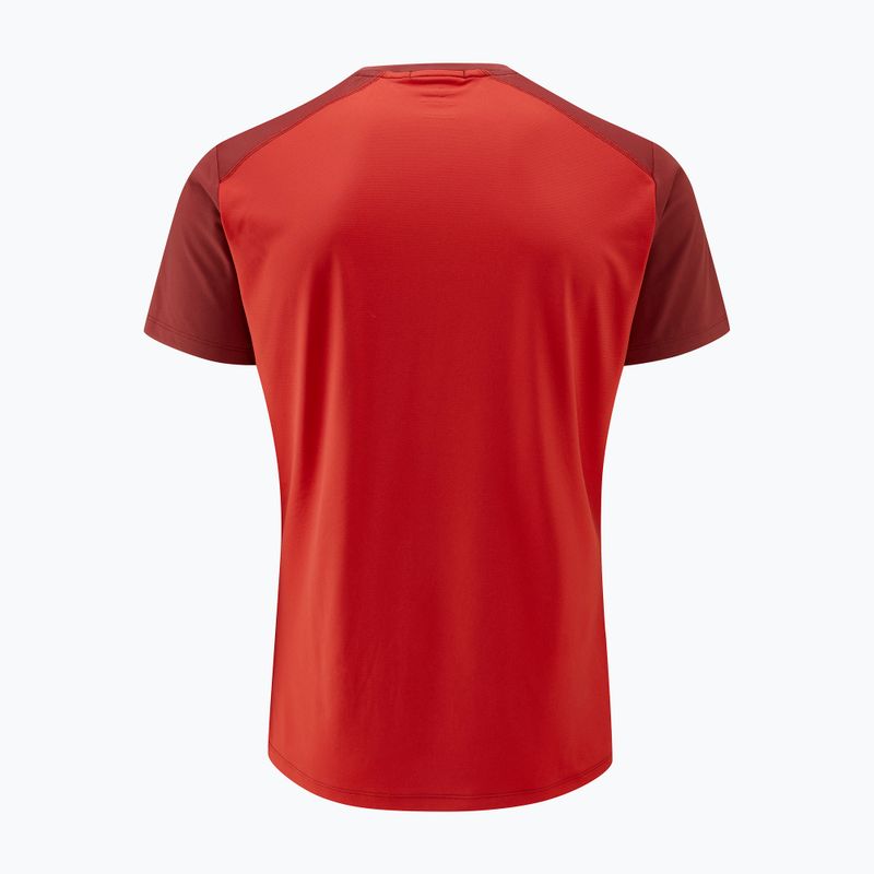 Tricou pentru bărbați Rab Force ascent red/oxblood red 6