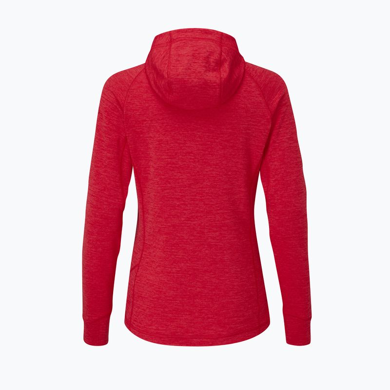 Rab Nexus hanorac cu glugă fleece pentru femei roșu QFE-69-RU 3