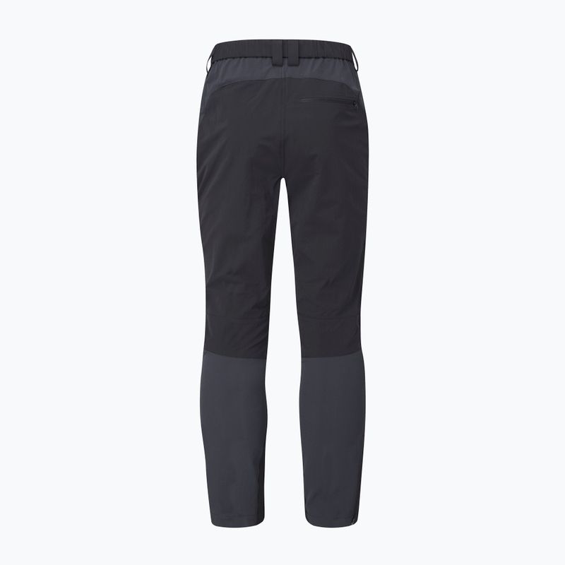 Pantaloni Rab Torque Mountain pentru bărbați  de culoare gri-negru 12