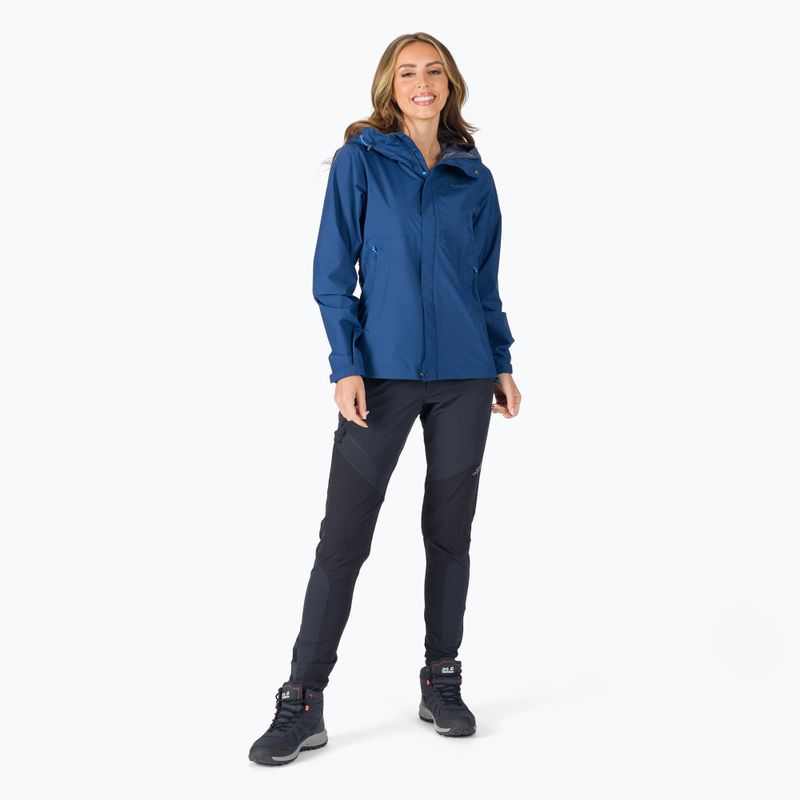 Pantaloni de drumeție pentru femei Rab Torque Mountain negru-cenușiu QFU-41-BE-08 2