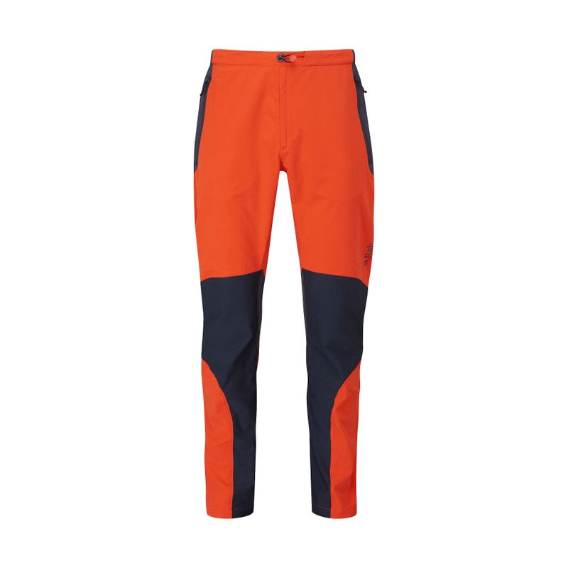 Pantaloni de trekking pentru bărbați Rab Torque portocaliu/negru QFU-69 3