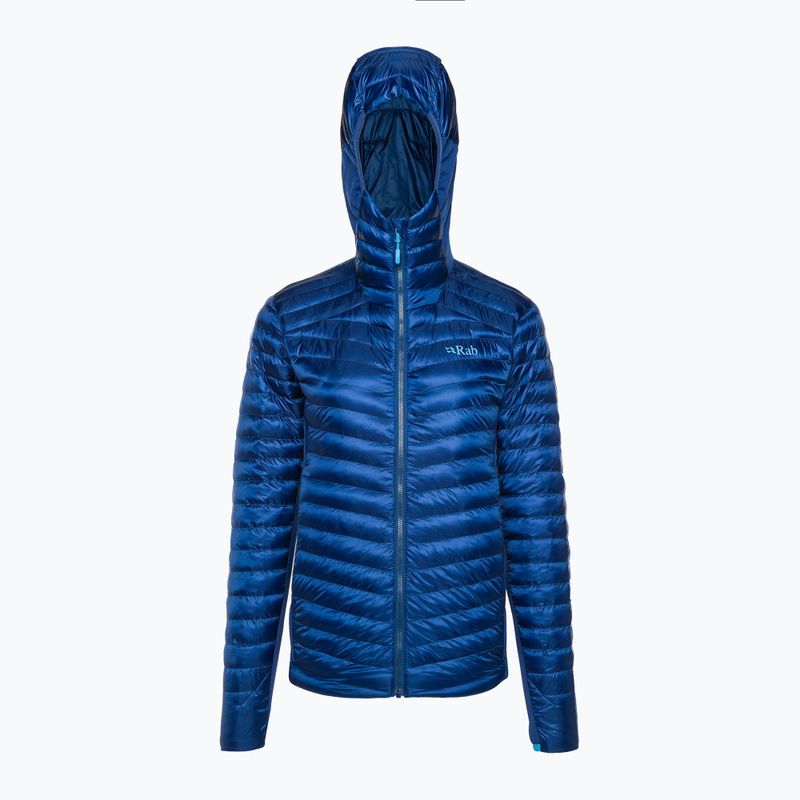 Geacă de puf pentru femei Rab Cirrus Flex 2.0 Hoody albastru QIO-69