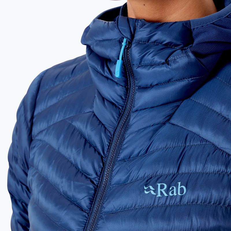 Geacă de puf pentru femei Rab Cirrus Flex 2.0 Hoody albastru QIO-69 8