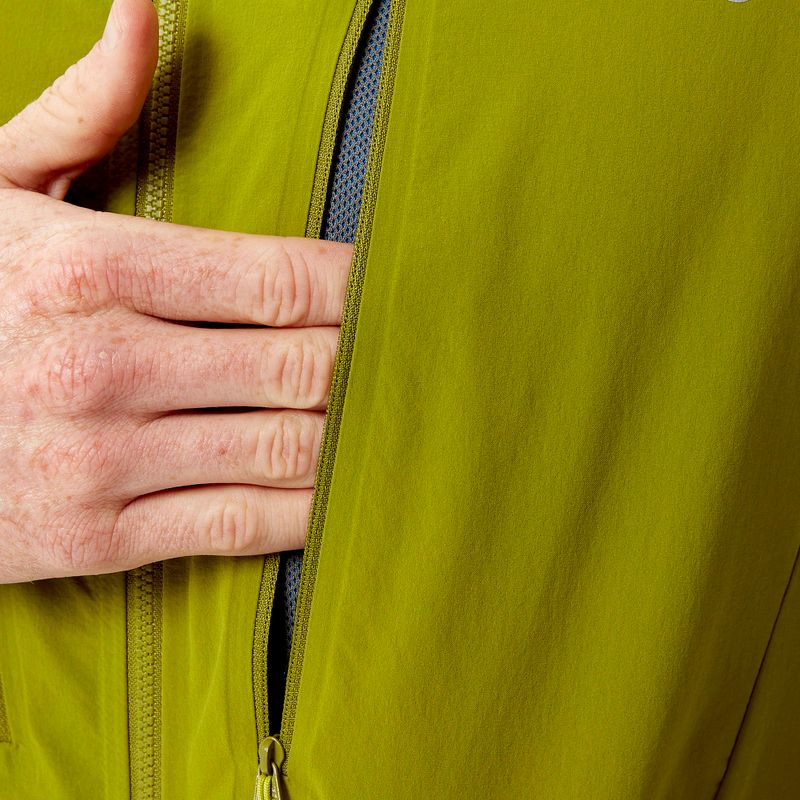 Rab Borealis jachetă softshell pentru bărbați verde QWS-35 5