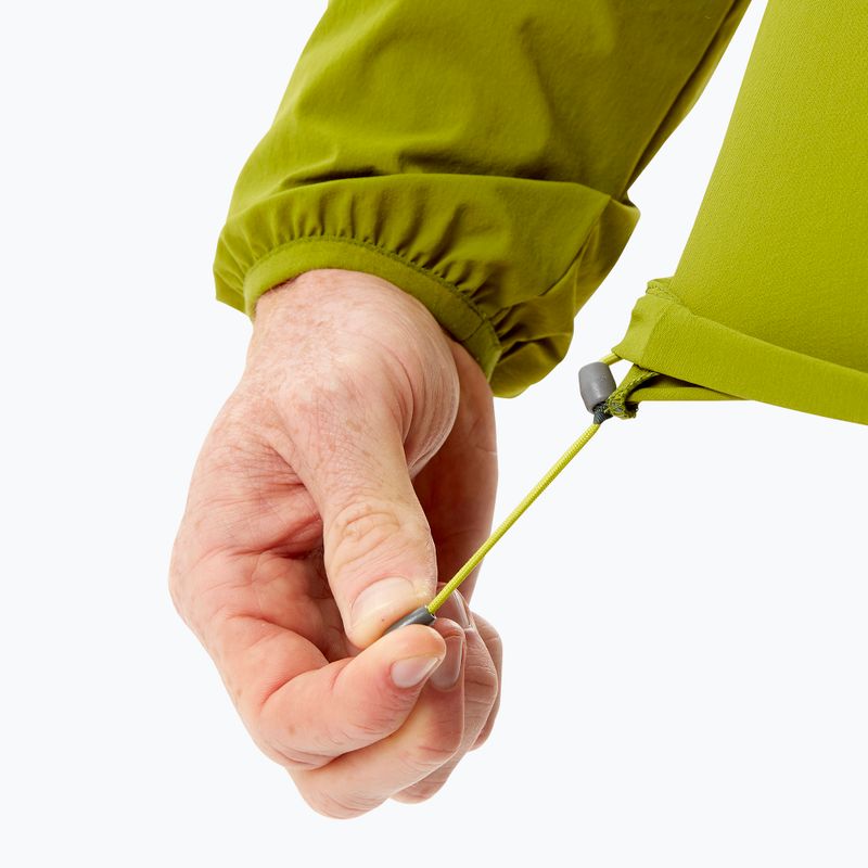 Rab Borealis jachetă softshell pentru bărbați verde QWS-35 9