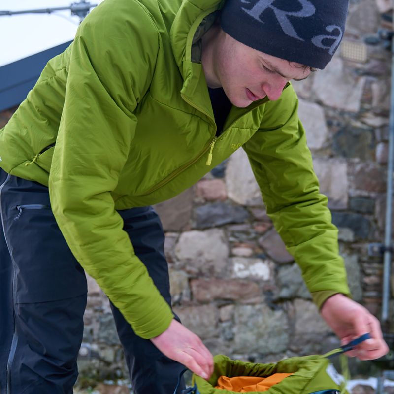 Rab Borealis jachetă softshell pentru bărbați verde QWS-35 15